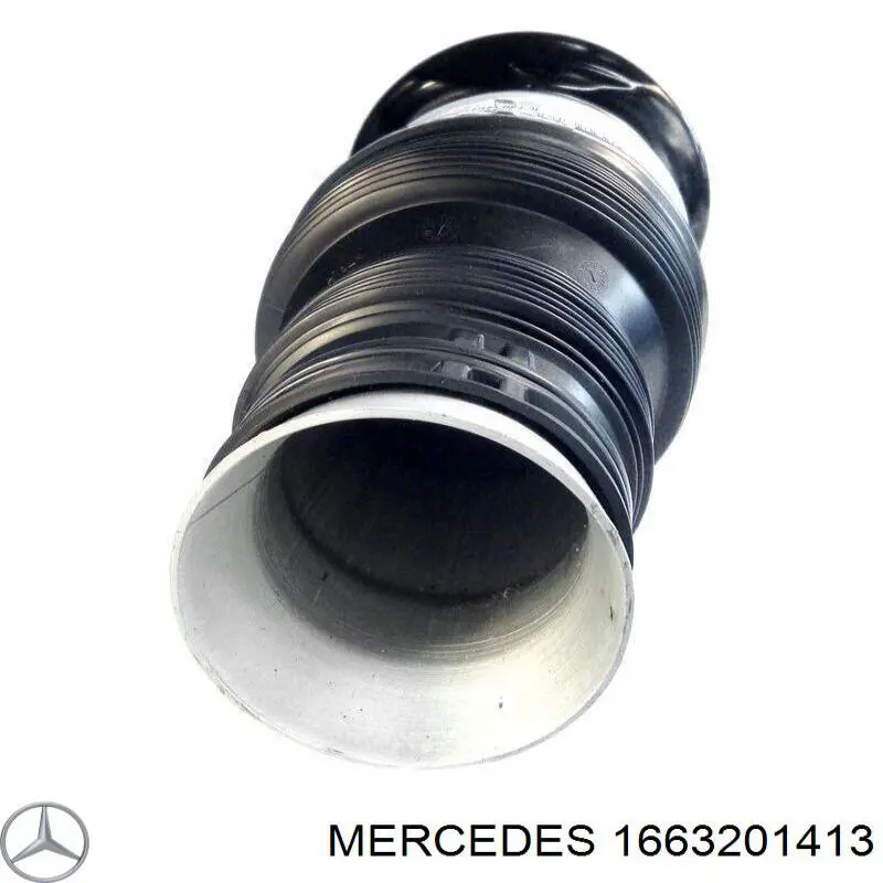 1663201413 Mercedes amortiguador delantero derecho