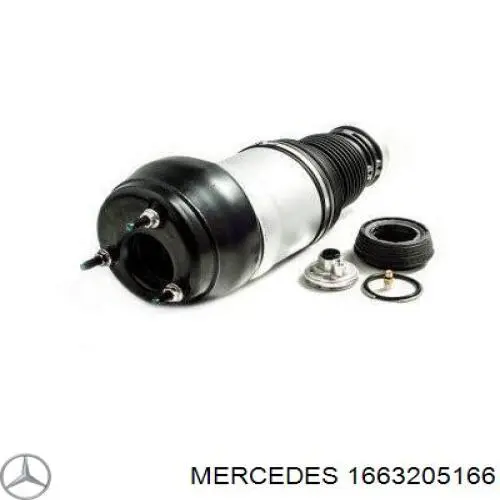 Comprar 1663205166 Mercedes Amortiguador delantero izquierdo