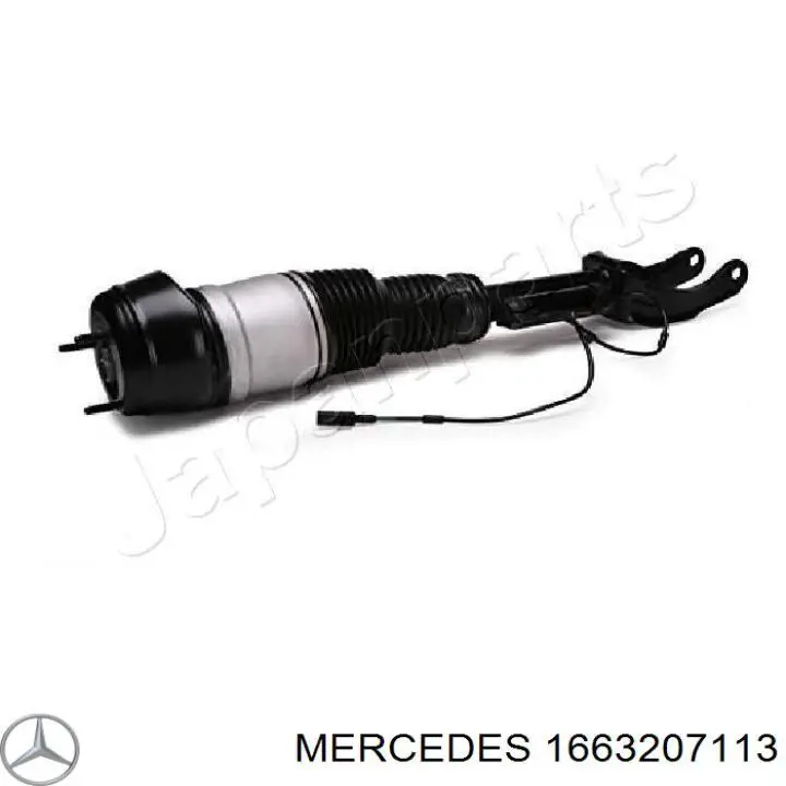 1663207113 Mercedes amortiguador delantero izquierdo