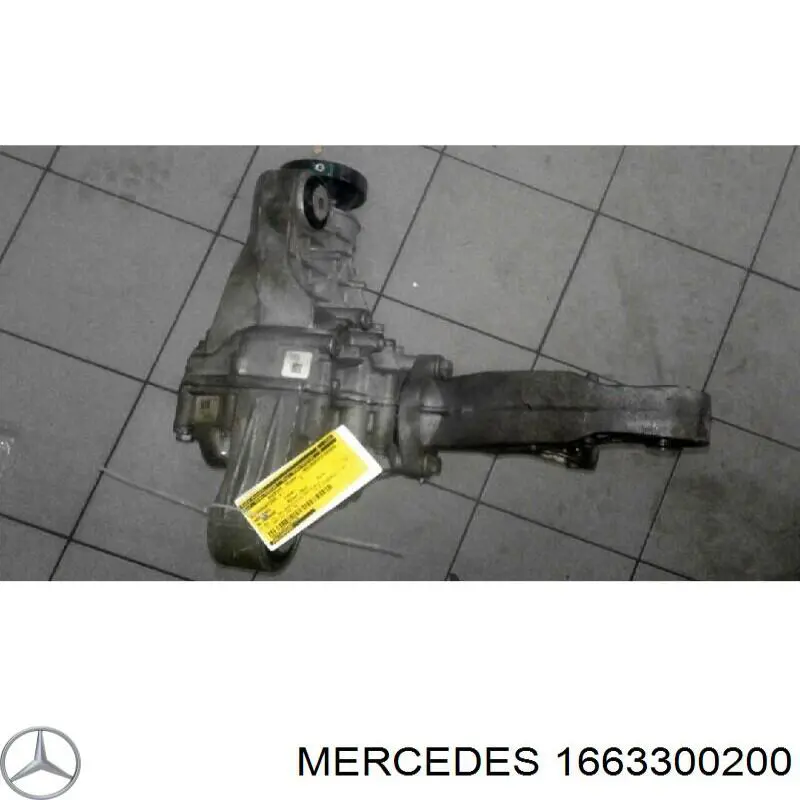 A166330020080 Mercedes eje delantero completo