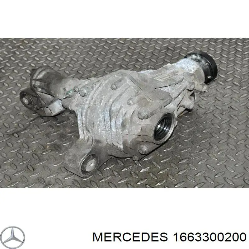 Eje delantero completo 1663300200 Mercedes