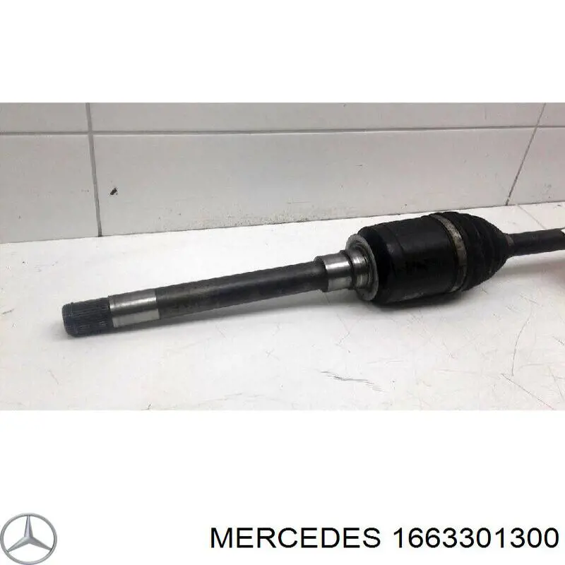 Semieje delantero derecho Mercedes 1663301300 precio, desde 205,19 EUR