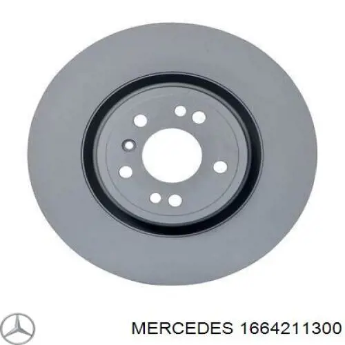 Comprar 1664211300 Mercedes Freno de disco delantero