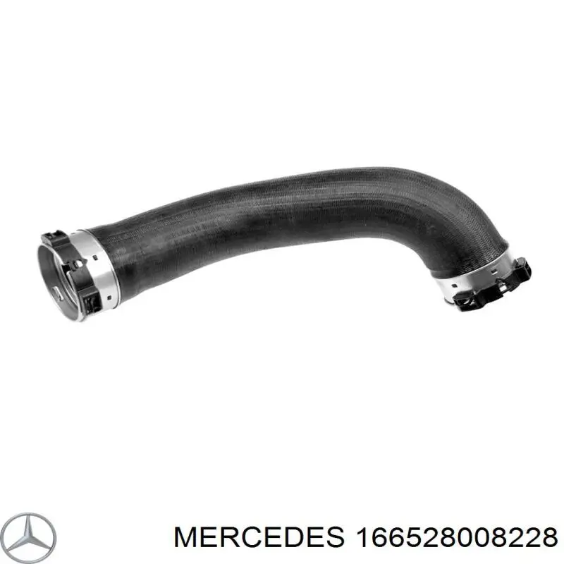 166528008228 Mercedes Manguera del intercooler