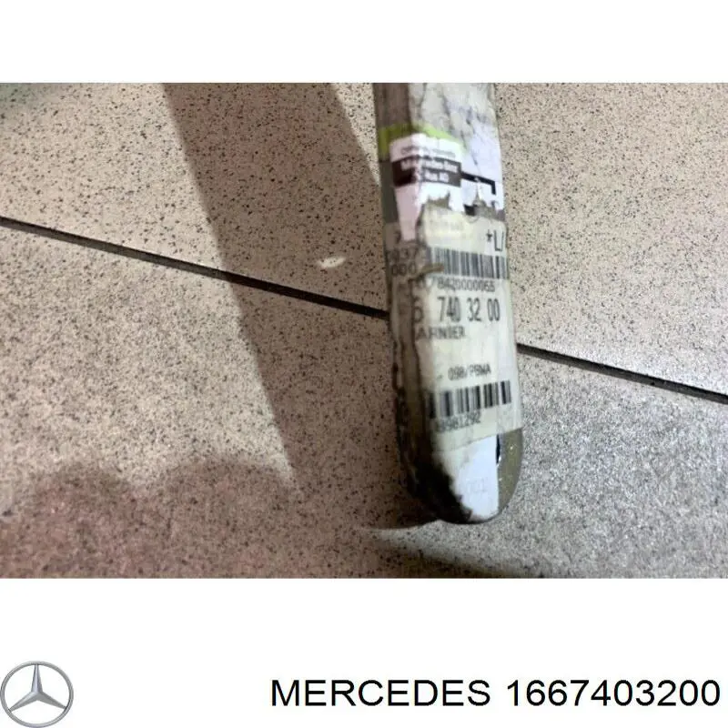 1667403200 Mercedes bisagra de puerta de maletero