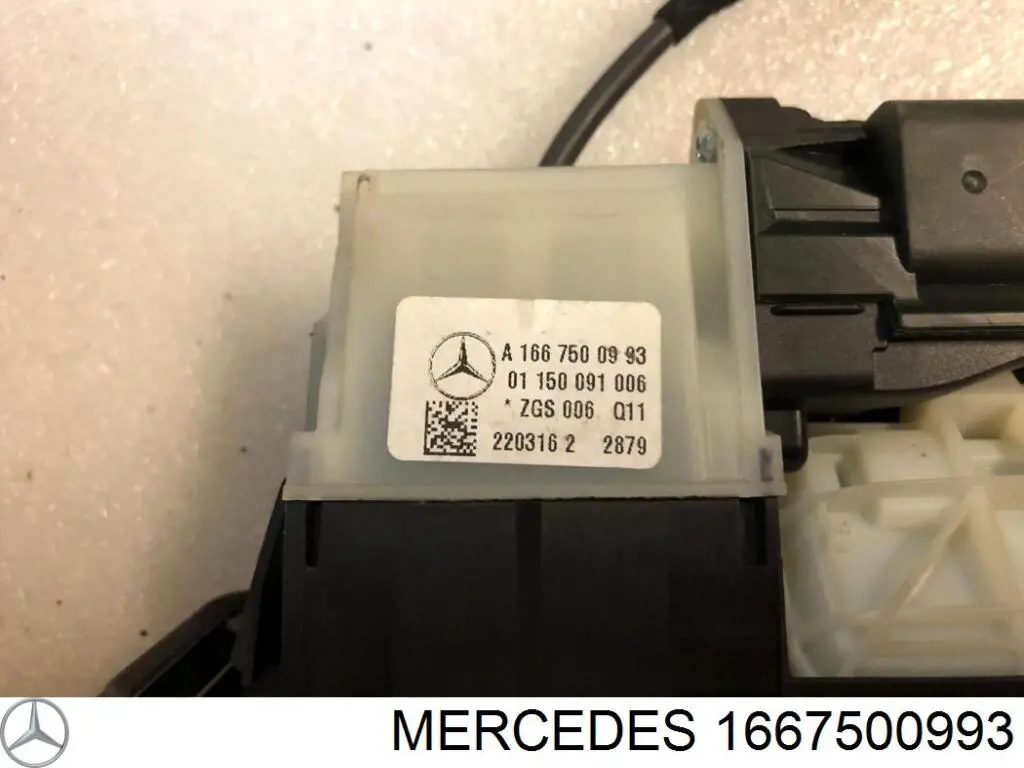 Comprar 1667500993 Mercedes Tirador de puerta de maletero exterior