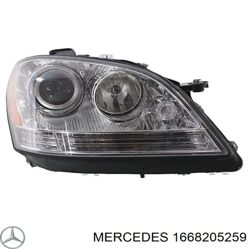 1668205259 Mercedes faro izquierdo