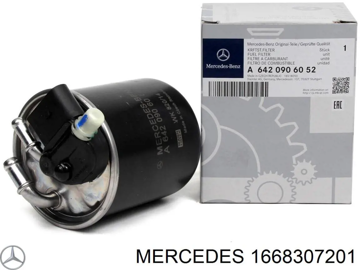 Filtro de polen Mercedes 1668307201