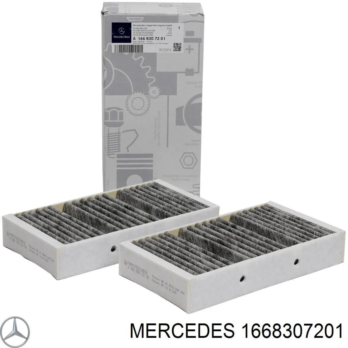 Comprar 1668307201 Mercedes Filtro de aire del habitáculo