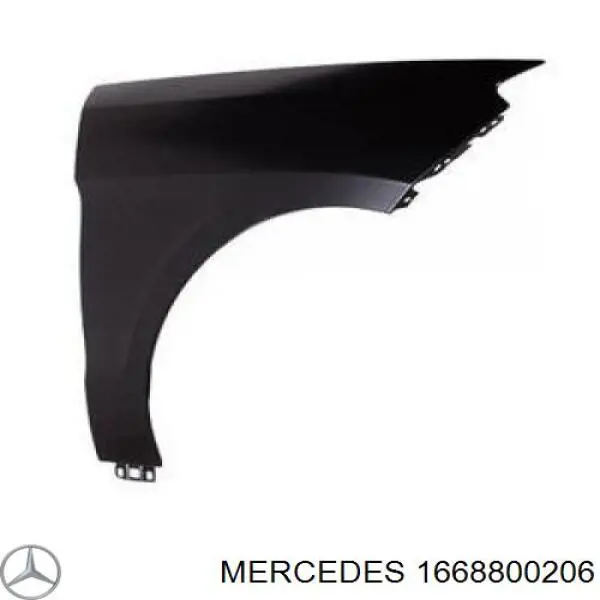 1668800206 Mercedes guardabarros delantero izquierdo