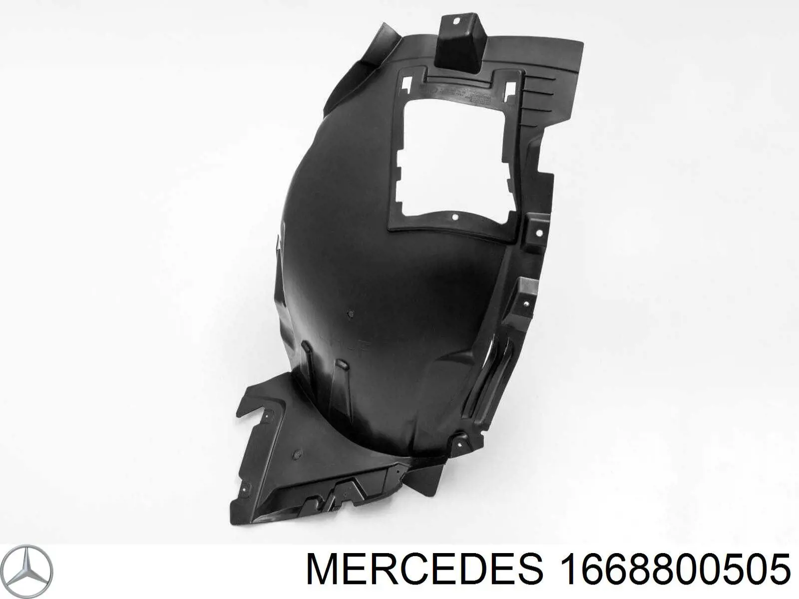 Guardalodos delantero izquierdo Mercedes 1668800505 precio, desde 44,50 EUR
