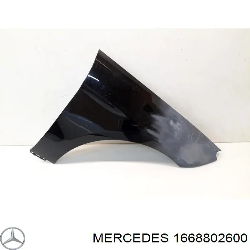 1668802600 Mercedes guardabarros delantero derecho