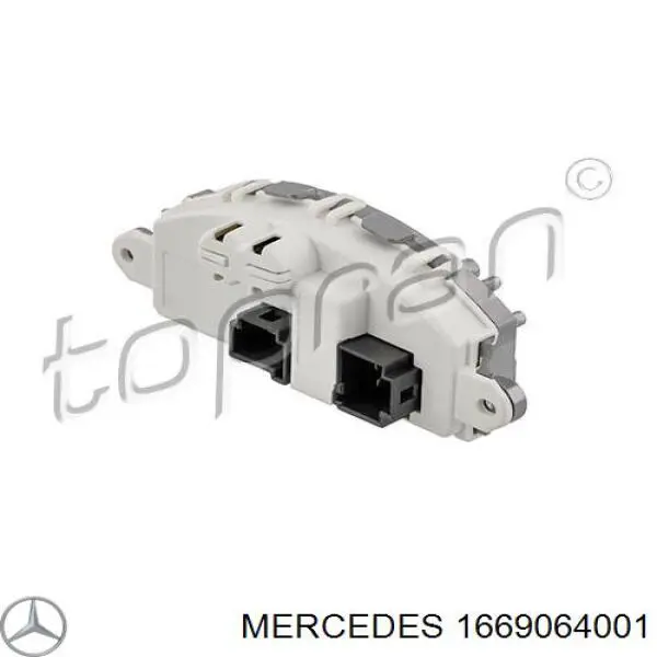 1669064001 Mercedes resitencia, ventilador habitáculo