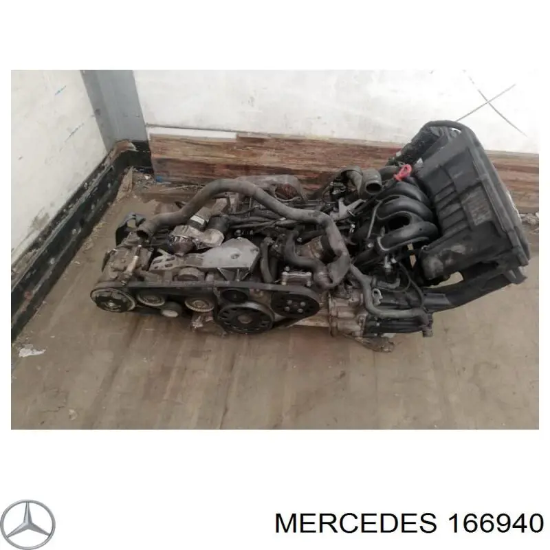 166940 Mercedes Motor completo