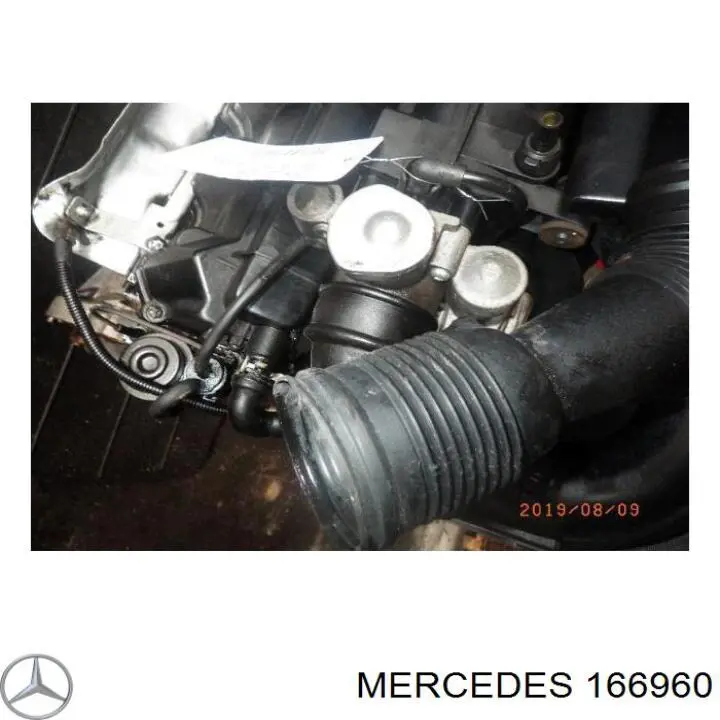 166960 Mercedes motor completo