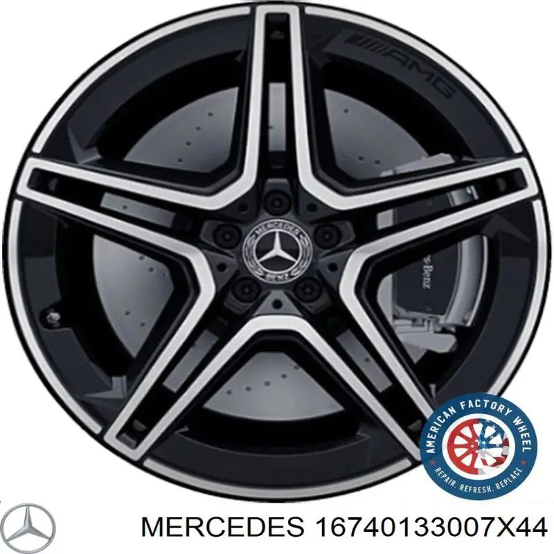 Comprar A16740133007X44 Mercedes Aros de rueda