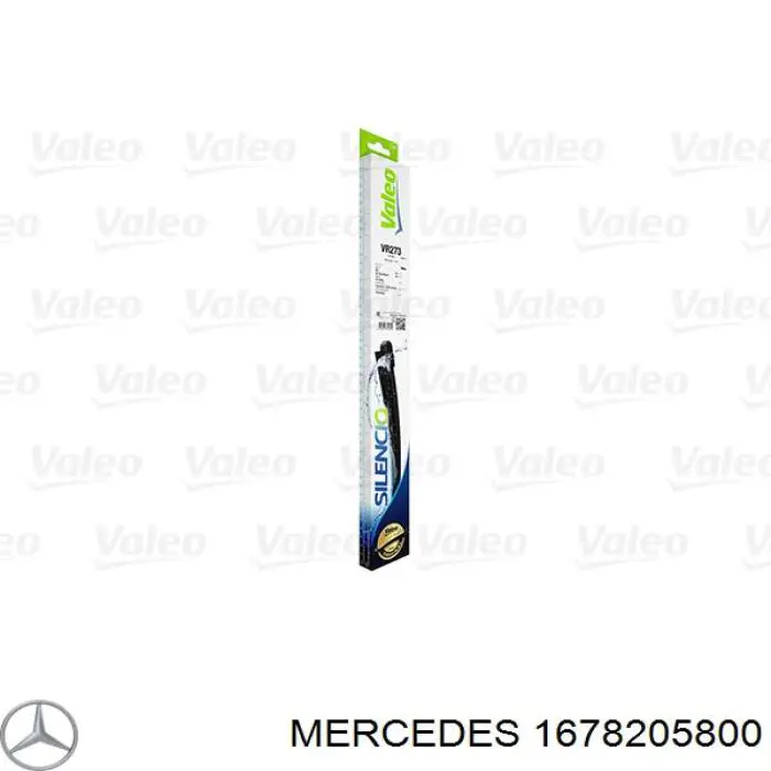 1678205800 Mercedes limpiaparabrisas de luna trasera