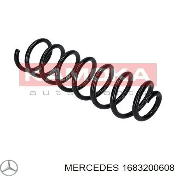1683200608 Mercedes muelle de suspensión eje trasero