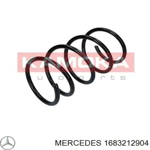 1683212904 Mercedes muelle de suspensión eje delantero