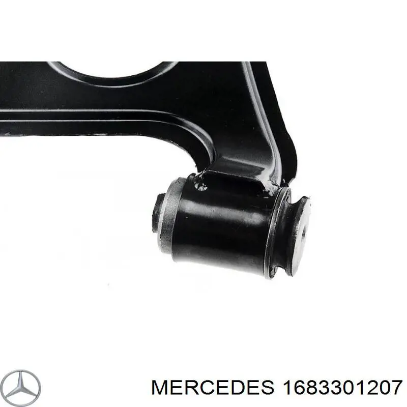 1683301207 Mercedes barra oscilante, suspensión de ruedas delantera, inferior derecha