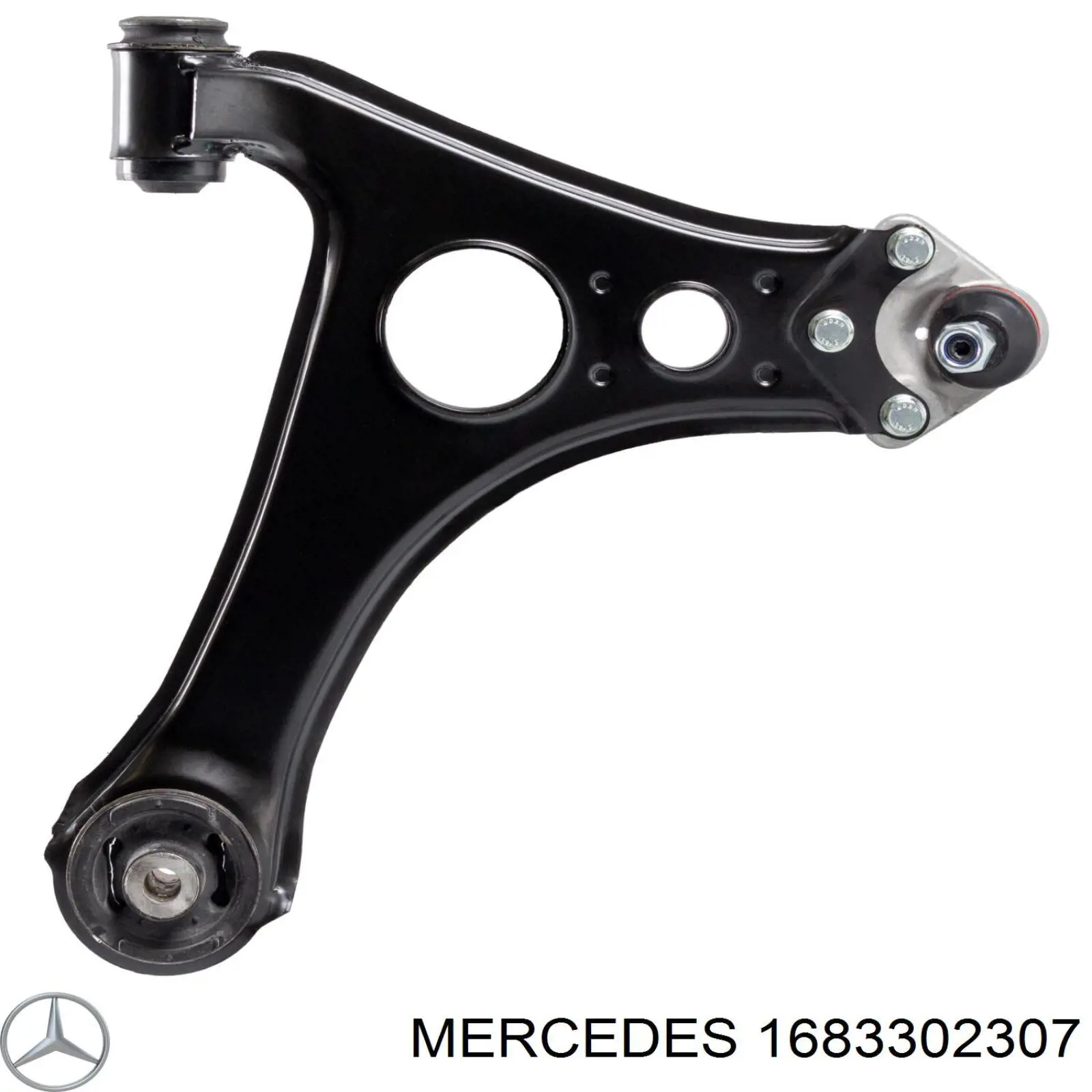 1683302307 Mercedes barra oscilante, suspensión de ruedas delantera, inferior izquierda