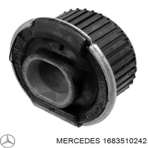 1683510242 Mercedes suspensión, cuerpo del eje trasero