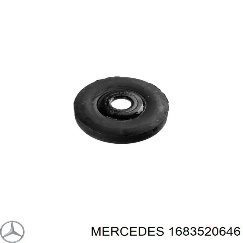 1683520646 Mercedes suspensión, cuerpo del eje trasero