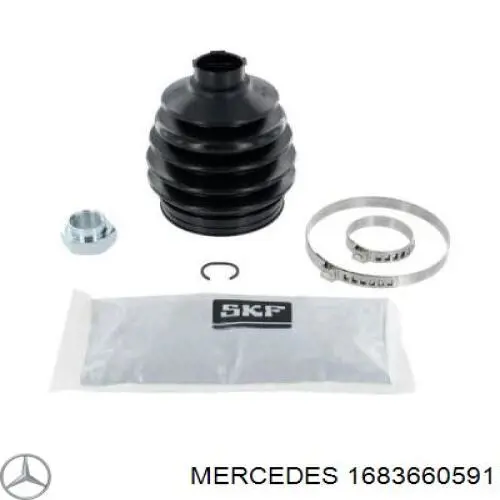 1683660591 Mercedes fuelle, árbol de transmisión delantero exterior