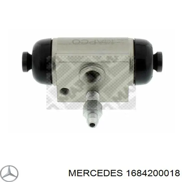 1684200018 Mercedes cilindro de freno de rueda trasero