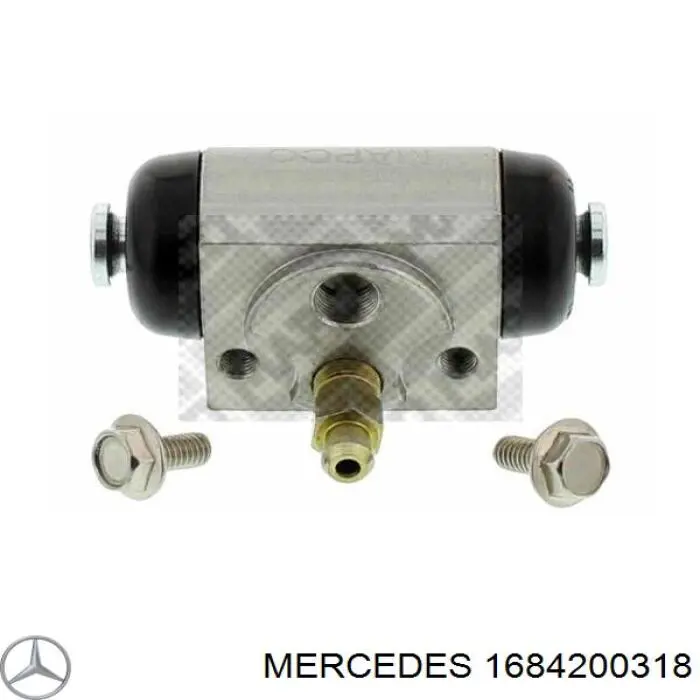 1684200318 Mercedes cilindro de freno de rueda trasero