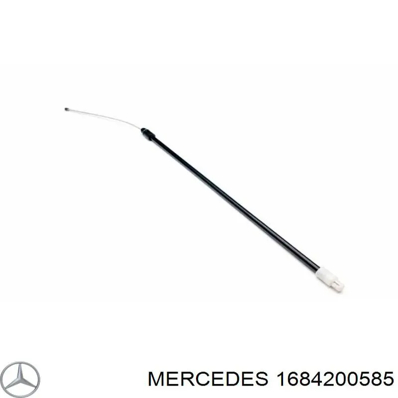 1684200585 Mercedes cable de freno de mano trasero derecho