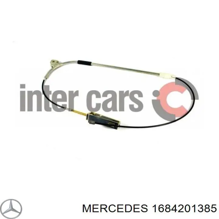 1684201385 Mercedes cable de freno de mano delantero