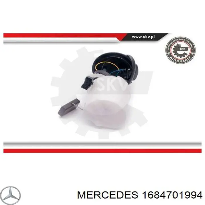 1684701994 Mercedes módulo alimentación de combustible