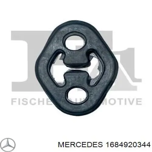 1684920344 Mercedes soporte, silenciador