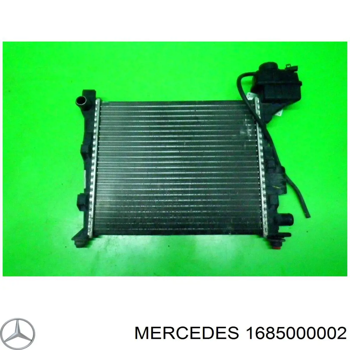 1685000002 Mercedes radiador refrigeración del motor