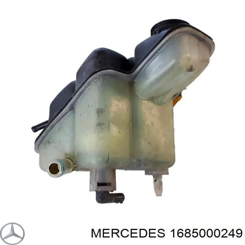 Vaso de expansión, sistema de refrigeración para Mercedes A (W168)