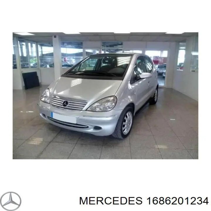  Refuerzo parachoque delantero Mercedes A 
