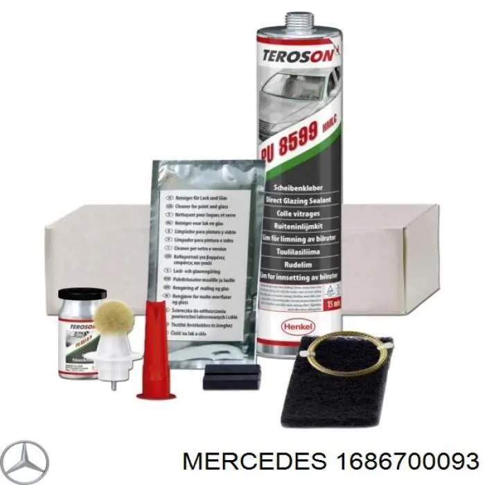 Cristal parabrisas Mercedes A1686700093 precio, desde 118,55 EUR