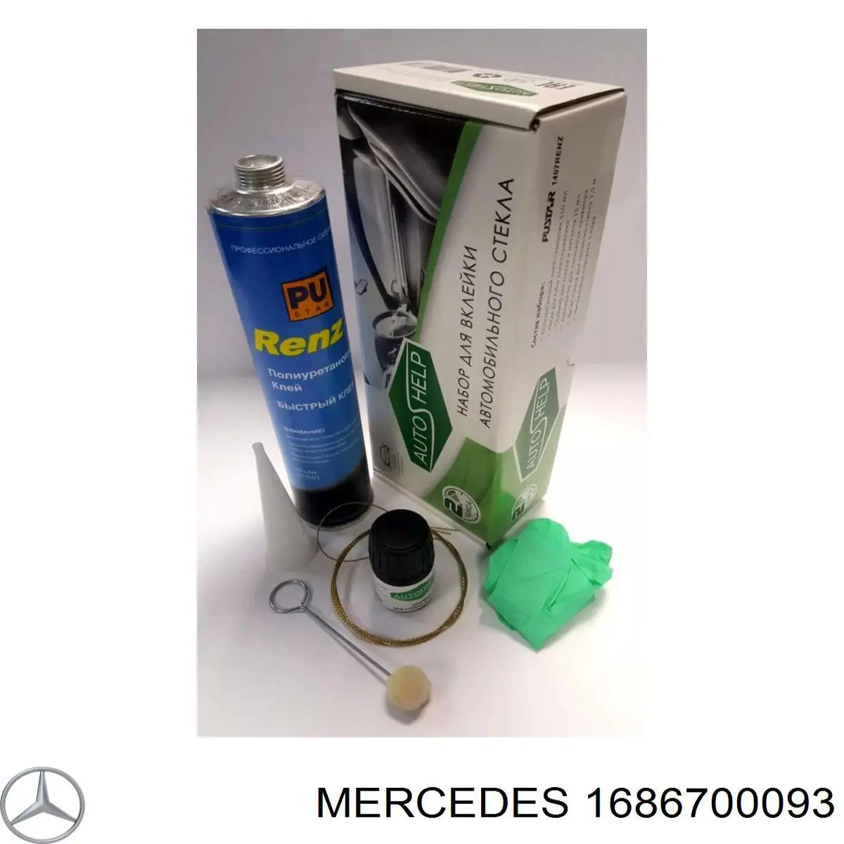 Comprar A1686700093 Mercedes Luna parabrisas