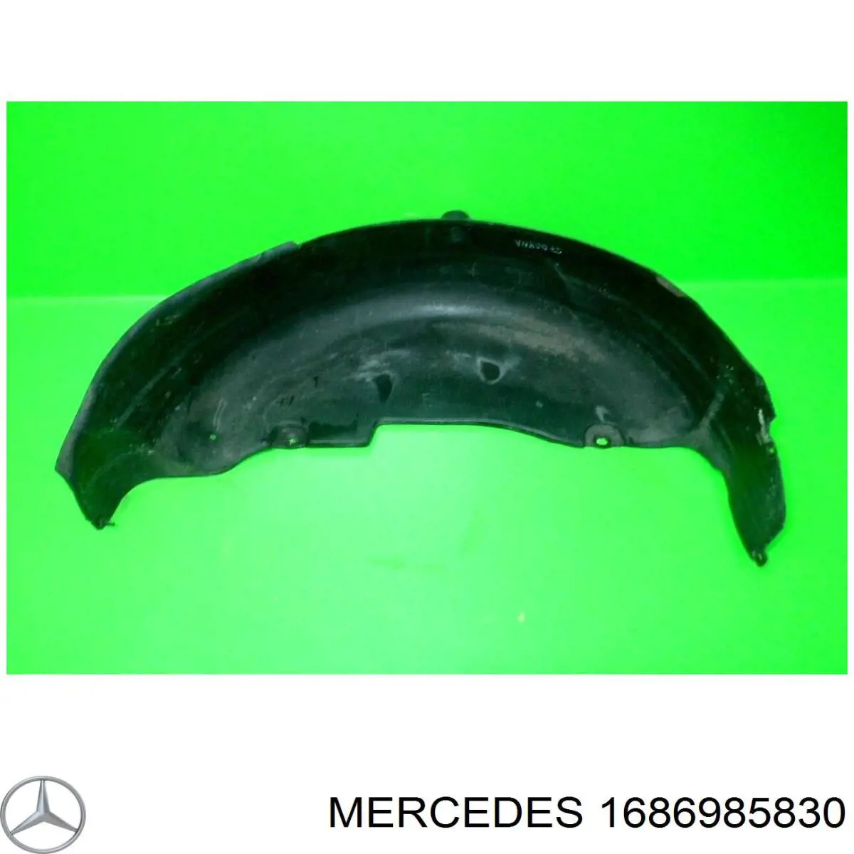Revestimiento, pasarrueda trasera, derecho Mercedes A1686985830 precio, desde 43,56 EUR