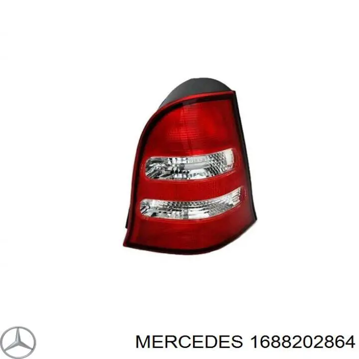 1688202864 Mercedes piloto posterior derecho