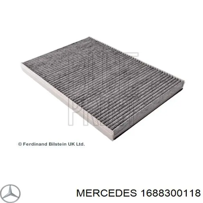 1688300118 Mercedes filtro habitáculo