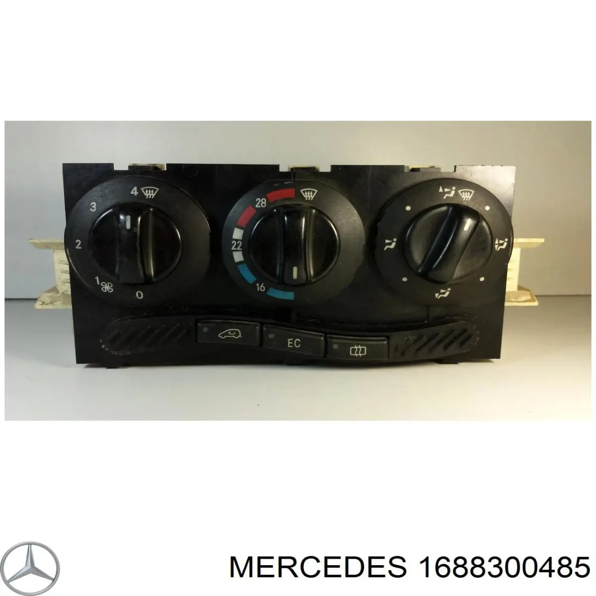 A1688300985 Mercedes unidad de control, calefacción/ventilacion