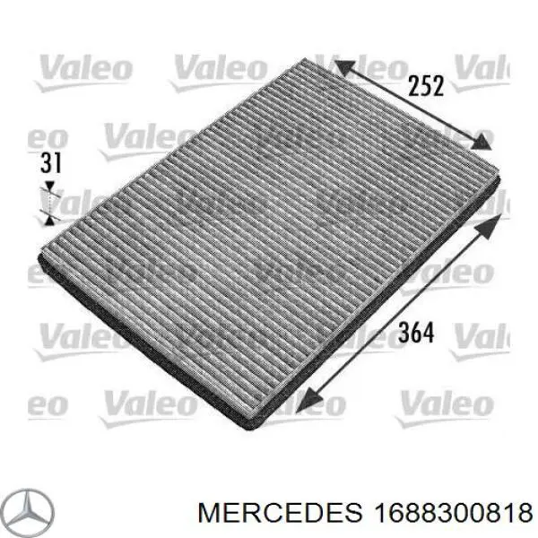 1688300818 Mercedes filtro habitáculo