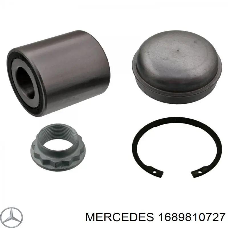 1689810727 Mercedes cojinete de rueda trasero