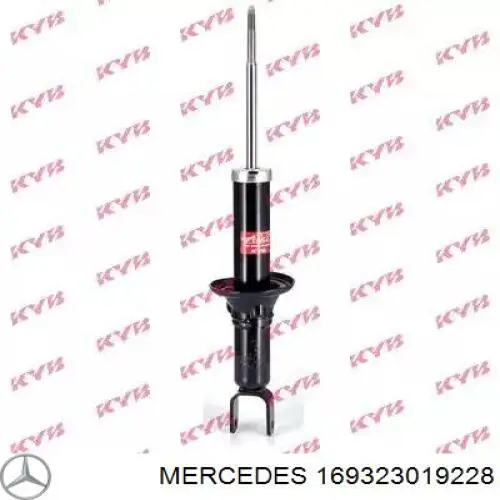 169323019228 Mercedes tope de amortiguador delantero, suspensión + fuelle