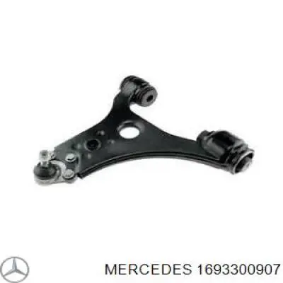 Brazo inferior izquierdo de la suspensión delantera 1693300907 Mercedes