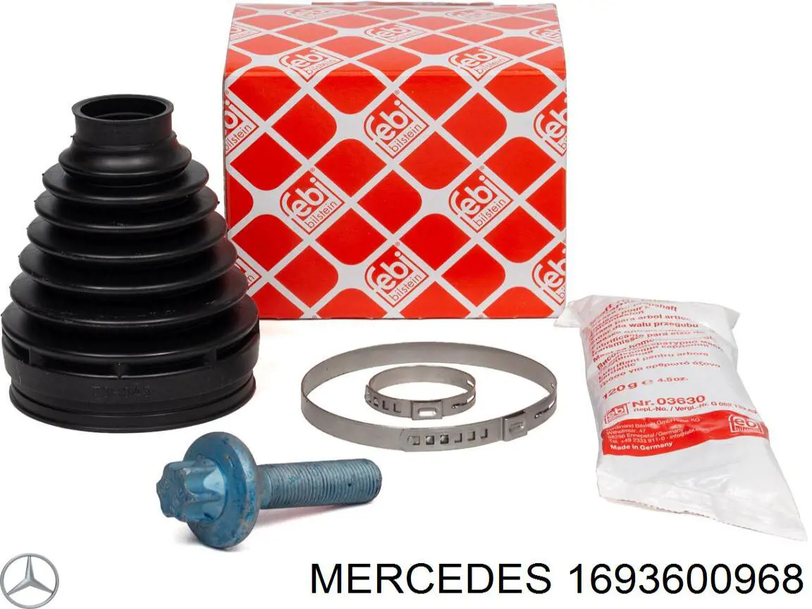 Comprar 1693600968 Mercedes Fuelle de semieje delantero interior