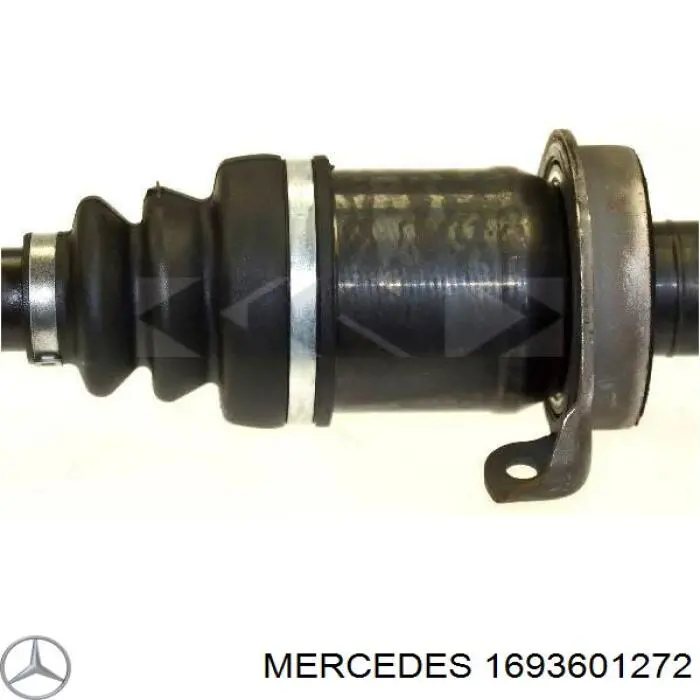 1693601272 Mercedes árbol de transmisión delantero derecho