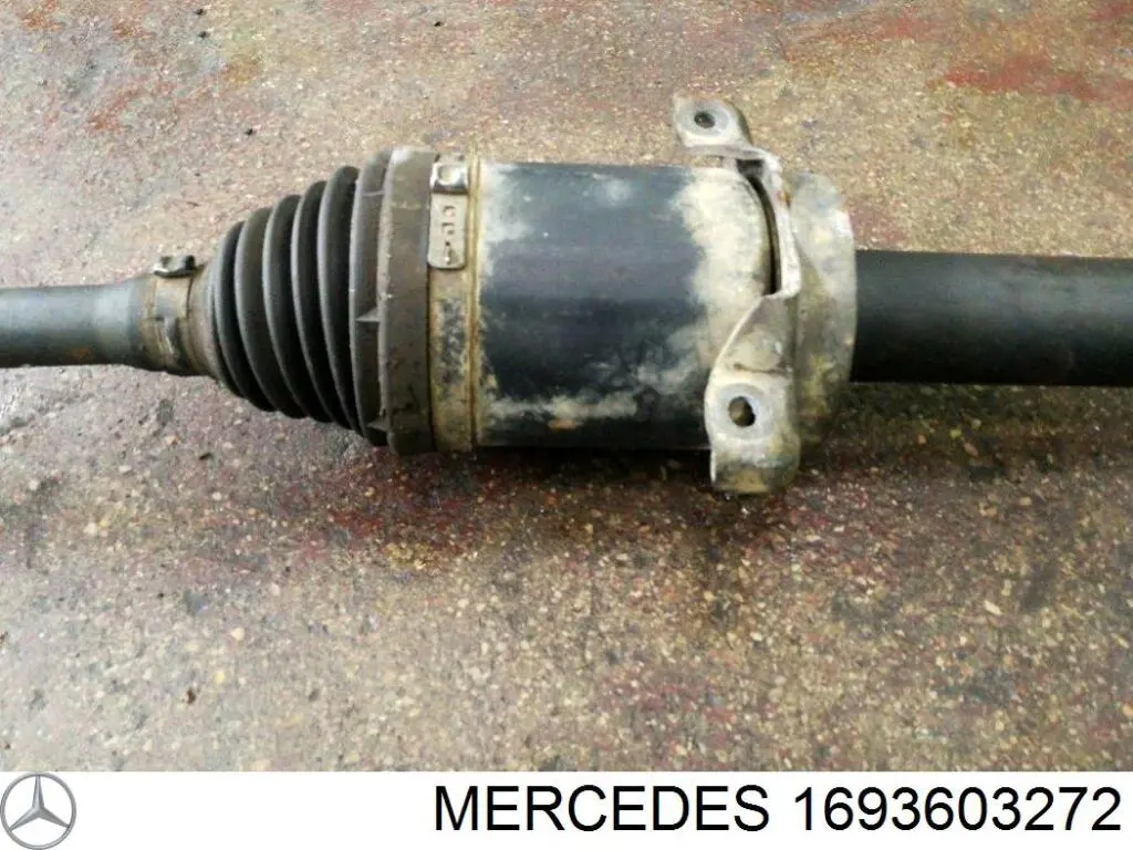 1693603272 Mercedes árbol de transmisión delantero derecho